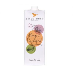 Glotnutis mangų ir pasiflorų "Sweetbird Mango & Passionfruit Smoothie", 1 l
