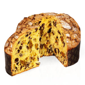 Panettone pyragas SCRIGNO su abrikosais ir sūdyta karamele